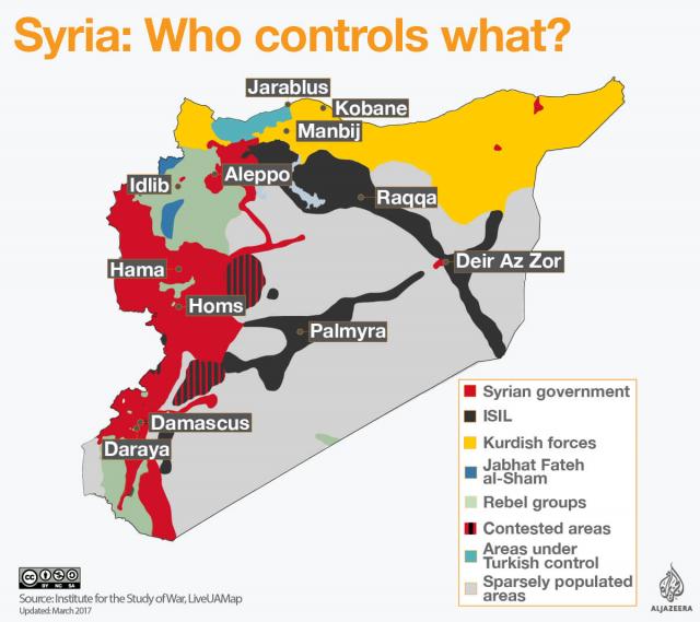 Syria as viewed by Al Jazeera