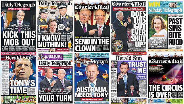 the pre-election merde-och press headlines...