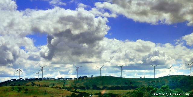 windmills of power...