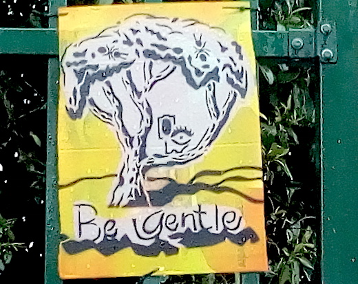 be gentle...
