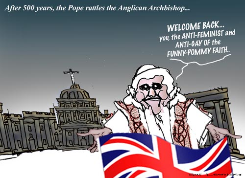 of pope and bishop...