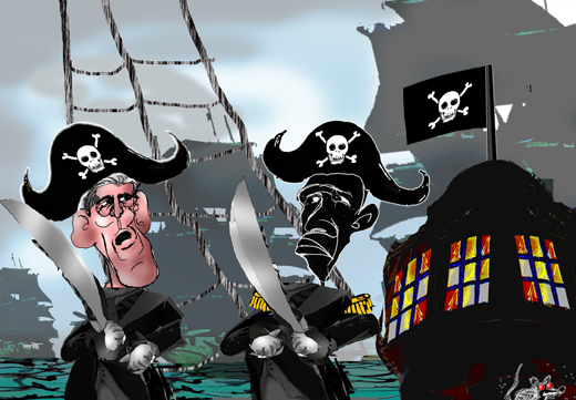 piracy..