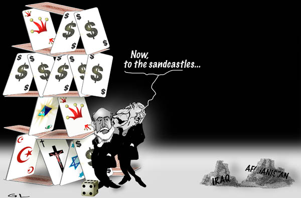 a house of cards .....