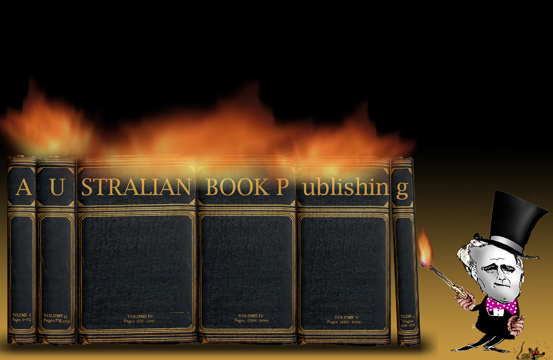 burning book publishing