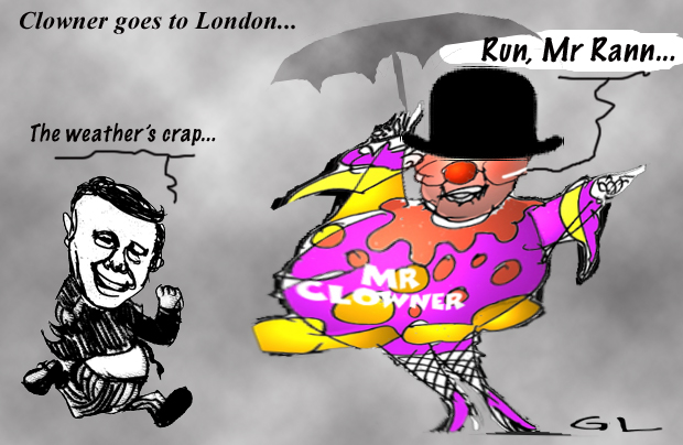 clowner in london...