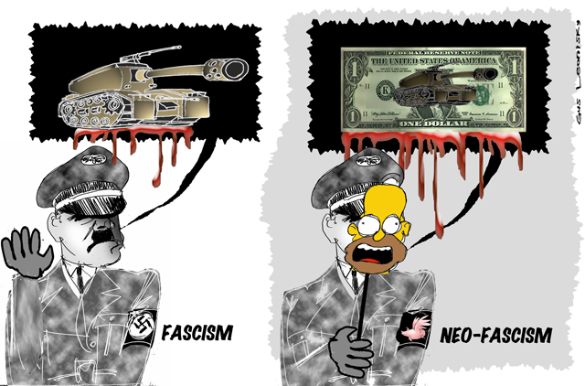 the difference between fascism and neo-fascism