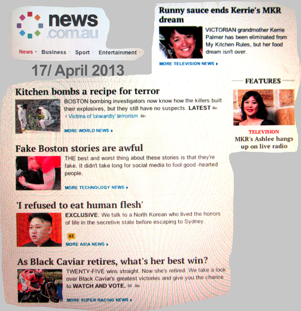 news.com.au 17 april 2013