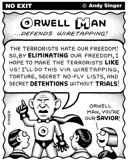 orwell man .....
