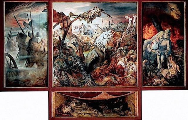 the war, by otto dix