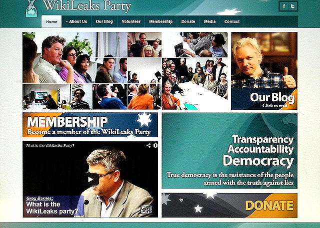 wikileaks party