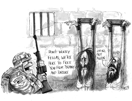 abuse a man unjustly .....