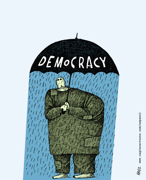 the democracy scam .....